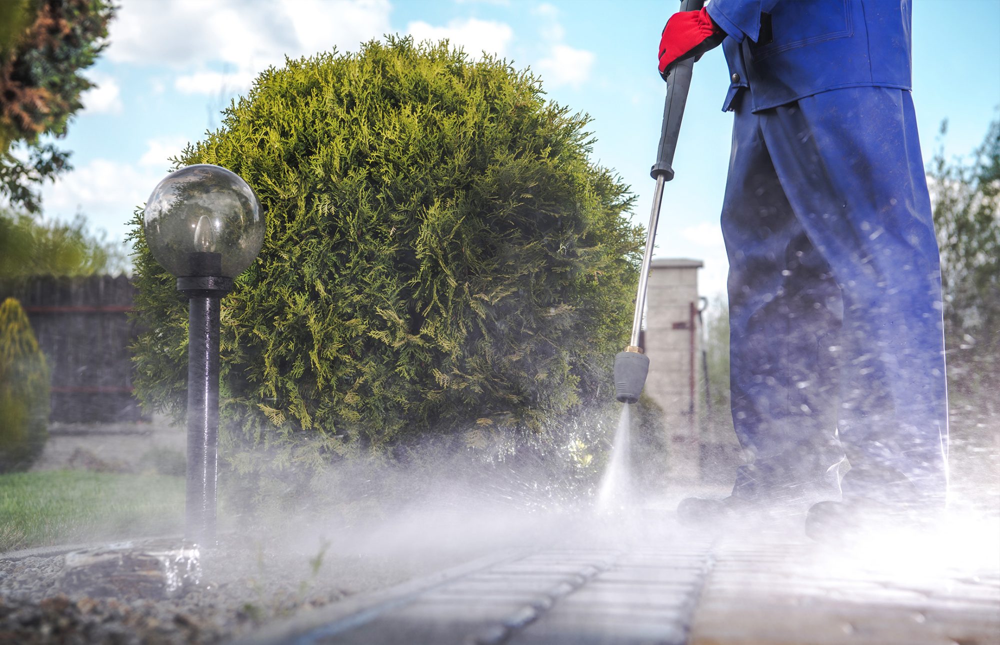 Pressure washing and patio cleaning by Lowes Group